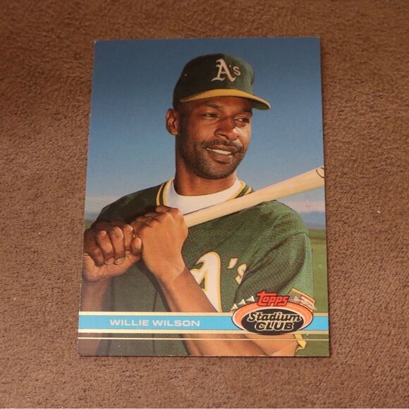 Willie Wilson #378 Baseball Card - Picture 1 of 2